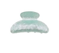 Pince à cheveux en plastique pour femme - Couleur bonbon - Forme géométrique - Grande taille - Pince à cheveux pour l'arrière de la tête - Épingle à cheveux en plastique durable - Accessoire