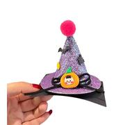 Pince à cheveux en ruban de dentelle pour Halloween, pince à cheveux en forme de citrouille, pince à cheveux forte tenue pour filles, chapeau citrouille d'Halloween pour adultes