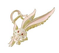 Pince à cheveux en strass - Pince à cheveux en forme de lapin - Pince à cheveux chinoise