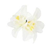 Pince à cheveux en tissu avec fleur pour mariage - Barrettes élégantes - Pinces à cheveux pour cheveux fins - Décoration de cheveux de mariée