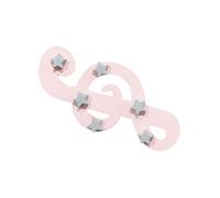 Pince à cheveux étoile note de musique tendance pour femmes, accessoires de coiffure quotidiens, épingle à cheveux étoile musicale élégante avec motifs de notes pour adolescents, accessoires de mode