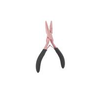 Pince à Cheveux Extension Pince d'extension de cheveux for micro-anneaux, pince à microliens plus proche for coudre des Extensions trame, plumes(Pink)