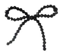 Pince à cheveux faite à la main avec perles et nœud papillon en cristal pour la fabrication de bijoux, barrettes à cheveux, couture