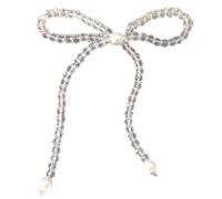 Pince à cheveux faite à la main avec perles et nœud papillon en cristal pour la fabrication de bijoux, barrettes à cheveux, couture