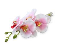 Pince à cheveux fleur pour femmes de la mode, accessoires de cheveux pour la mariée, blanc élégant et populaireBien géré