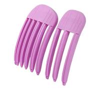 Pince à cheveux floue - Peigne volume , outil de façonnage du vent | Pince à cheveux 3/6 dents, couronne haute réglable, 2 pinces à volume élevé pour soulever les cheveux