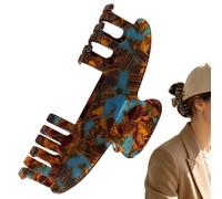 Pince à cheveux - Forte adhérence - Antidérapante - Accessoire de mode - Grande pince à cheveux pour chapeau - Pour voyage, déplacement, rendez-vous, nuit, randonnée, fille, petite amie
