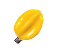 Pince à cheveux fruits et légumes de dessin animé, épingle à cheveux en résine, accessoires de mode pratiques pour femmes et, barrette de légumes réaliste