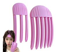 Pince à Cheveux Gonflés Et Paresseux - 5,71x2,36 Pouces, Artefact Haut De Crâne, Haute Qualité | Peigne À Cheveux Longue Durée, Partie Supérieure De Cheveux Pour Le Style D