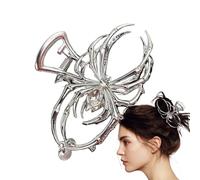 Pince À Cheveux Griffe Araignée Clip Métallique Horreur Forte Tenue