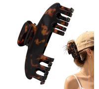 Pince à cheveux griffe style trucker Antidérapante et Tendance Au | Grande Pince Crabe Style Trucker Pour Femme pour Trajets s École Plage Randonnée Amies Filles Petite Amie