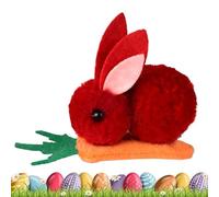 Pince À Cheveux Lapin En Peluche Ensemble De 2 Barrettes Carotte Motif