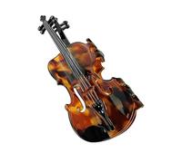 Pince à cheveux légère à forte tenue - 10,5 x 4 cm - Accessoire pour cheveux en forme de violon avec prise en main sécurisée - Style élégant inspiré de la musique - Utilisation tendance pour femme