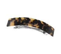 Pince à cheveux léopard en acétate automatique vintage français géométrique marbre clip printemps coloré pour N0E5 Accessoires pour cheveux