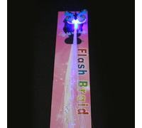 Pince à cheveux lumineuse | Épingle à cheveux dansante | Barrettes Flash | Clip Braid pour festival, Halloween, Noël, anniversaire, accessoires pour cheveux