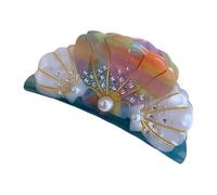 Pince à cheveux mâchoire, pince à griffes pour femmes | Clip de cheveux non slip pour une prise en main sûre | Accessoires de cheveux créatifs de conception de perles pour femmes aux cheveux fins,