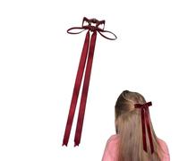 Pince à cheveux magnétique en ruban papillon, barrette de style légère, durable, conception de maintien sécurisée pour femmes et filles, spectacle de mariage, fête quotidienne à l'école, au bureau | A