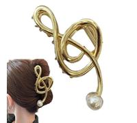 Pince à cheveux musicale - Conception de e violon, mâchoire en métal