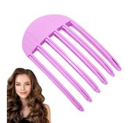 Pince à cheveux - Outil de levage instantané du cuir chevelu, texture avec style sans chaleur, fonction de serrage non marquante, idéale pour créer des boucles rebondissantes de qualité salon et une