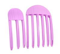 Pince à cheveux - Outil de levage instantané du cuir chevelu, texture avec style sans chaleur, fonction de serrage non marquante, idéale pour créer des boucles rebondissantes de qualité salon et une