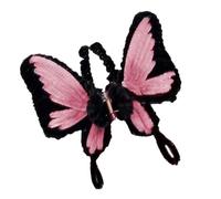 Pince à cheveux papillon - Grande prise antidérapante et forte, accessoire de style avec tenue sûre, fermeture résistante, élégante pour coiffure, broche