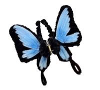 Pince à cheveux papillon, prise en main sûre, 14 x 10 cm, pince antidérapante, ensemble d'accessoires de style, design léger, pour femmes, filles, quotidien, sport, travail, Noël, fête, séance photo