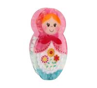 Pince à cheveux personnalisée en acétate pour poupée gigogne russe Matryoshka, 1 pièce