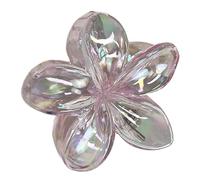 Pince à cheveux - Petit clip antidérapant | Clip pour cheveux avec fleurs | épingle à fleurs tropicales plaquée | Clip pour griffes pour cheveux épais et fins, Accessor