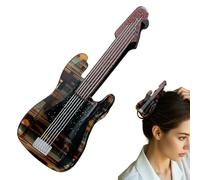 Pince à cheveux - Pince à cheveux tendance pour filles avec design en forme de basse, accessoire chic pour queue de cheval pour petite amie, épouse, amie, sœur