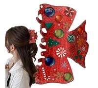 Pince à cheveux - Pinces à cheveux confortables | Éléments de Noël Accessoires de cheveux portables pour la, les amis, les, Noël