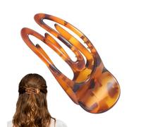Pince À Cheveux Plate | Accessoire De Coiffure Élégant | Pinces À Fixation Ferme Pour Cheveux Épais,pour Voyage d Affaires Maison Extérieur École Petite Amie Épouse Amie Sœur Fille