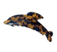 Pince à cheveux polyvalente pour femme avec motif dauphin, joli support solide, accessoires pour cheveux