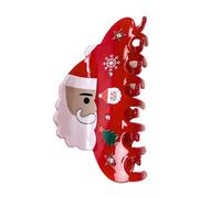 Pince à cheveux pour femme | Pince à cheveux épaisse avec strass - Accessoire de Noël - Accessoires de cheveux tendance pour femmes, fêtes, réunions, rendez-vous