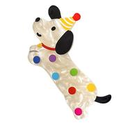 Pince à cheveux pour fille et chiot - Pour anniversaire - Fait à la main - Bijoux de coiffure - Épingle à cheveux