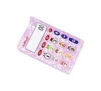 Pince à cheveux pour la plupart des types avec calculatrice de simulation, accessoire de tête en acrylique pour femmes et filles