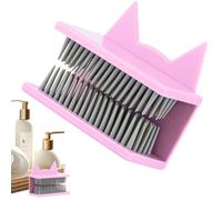 Pince à cheveux pour mur de douche, piège collecteur de cheveux pour mur de salle de bain - Accessoire de bain réutilisable, outil de prévention des obstructions pour verre, pierre, bois, céramique