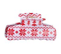 Pince à cheveux pour Noël Rennes Grande capture Barrettes Bijoux uniques Épingle à cheveux Décorations uniques