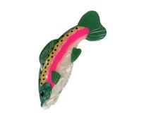 Pince à cheveux pour poisson, Saint-Valentin, grande pince à cheveux, décoration unique, épingle à cheveux tendance, fleur unique