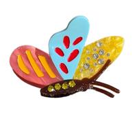 Pince à cheveux pour princesse papillon grande barrette à cheveux ornement unique épingle à cheveux tendance unique ornement