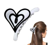 Pince à cheveux pour queue de cheval pour femme - Accessoire de coiffure rétro pour sortir, usage quotidien, fête, sport, rendez-vous