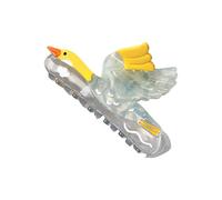 Pince à cheveux pratique en acétate en forme d'oie sauvage - Décoration de cheveux - Accessoire de fête pour tous les jours et fêtes