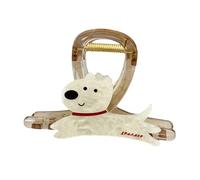 Pince à cheveux pratique en forme de balle pour chien ajoute une touche mignonne à n'importe quelle tenue, parfaite pour les photos et les événements