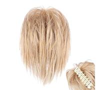 Pince À Cheveux Queue De Cheval | Extension De Postiche De Perruque Bou En Désordre Pour Femmes, Coiffures Rapides Et Faciles À Mettre En Place | Idéal Pour Les Rendez-vous, Le Travail, Le