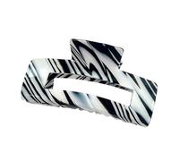 Pince à cheveux rayée de couleur bonbon, barrettes anti-traction, de de cheval à forte adhérence pour le des chignons, accessoire rayé essentiel des styles français