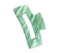 Pince à cheveux rayée de couleur bonbon, barrettes anti-traction, de de cheval à forte adhérence pour le des chignons, accessoire rayé essentiel des styles français