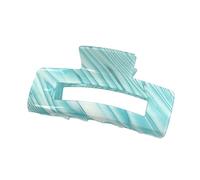 Pince À Cheveux Rayée De Couleur Bonbon Barrettes Anti-traction Queue Cheval À Forte Adhérence Pour Chignons Accessoire Rayé Français Essentiel