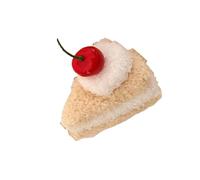 Pince à cheveux réaliste pour adolescentes, Barrettes douces avec Design de Dessert en fourrure, ornements à la mode, accessoires de fête, pince à Dessert