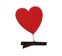 Pince à cheveux réaliste voyante avec geste de la main soleil amusant point d'interrogation épingle à cheveux jaune point d'exclamation pince à cheveux