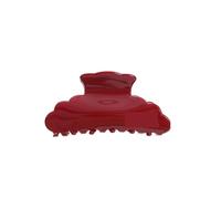 Pince à cheveux rétro à acide acétique, 1 pièce, demi-cheveux en forme de requin for femmes, moyenne, pince à cheveux de tempérament, couvre-chef(1pc red)