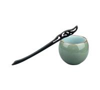 Pince à cheveux rétro en bois de santal sculpté chinois antique 47 Style baguette à cheveux Cosplay Party Headwear Accessoires (rêve clair)